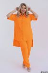 Весняно-літній костюм помаранчевий №100007 - фото 1