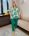 Яскравий костюм зелений №100015 - фото 1