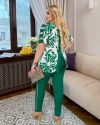 Яскравий костюм зелений №100015 - фото 2