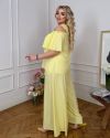 Стильний костюм жовтий №100026 - фото 4