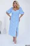 Сукня блакитна №100035 - фото 1