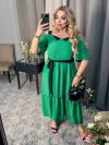 Сукня трапеція зелена №100044 - фото 6