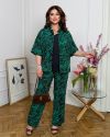 Прогулянковий костюм трійка зелений №100075 - фото 2