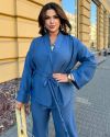 Костюм в стилі кімоно в кольорі №100133 - фото 4