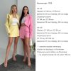 Костюм молочний (Жакет+ спідниця-шорти) №100285 - фото 10