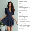 Сукня-комбінезон метелики блакитний №101233 - фото 6