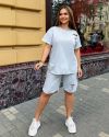 Костюм сірий №101302 - фото 1