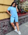 Костюм блакитний №101303 - фото 1