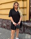 Прогулянковий костюм чорний №101308 - фото 1
