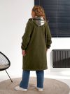 Кардиган фліс хакі №101738 - фото 6
