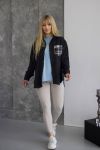 Сорочка жіноча графіт №101805 - фото 5