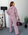 Стильний спортивний костюм фрезовий №102153 - фото 6