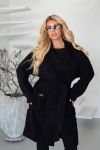 Неймовірно стильний кардиган чорний №102229 - фото 2