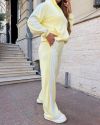 Велюровий костюм жовтий №102401 - фото 5