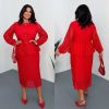 Костюм двійка червоний №102423 - фото 2