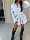 Стильний та комфортний костюм сірий №102480 - фото 3