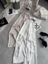 Дуже легкі та стильні штани молоко, які доповнять будь-який твій образ №102521 - фото 5