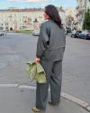 Крутий костюм на осінь хакі №102730 - фото 5