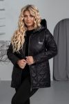 Куртка демі чорна №102992 - фото 4