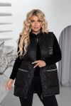 Желетка чорна №102996 - фото 1