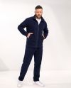Теплий чоловічий костюм синій №103217 - фото 6