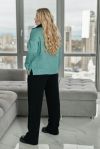 Костюм прогулянковий фісташка з ангори №103399 - фото 4