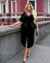Оксамитова Сукня в яку неможливо не закохатися №103476 - фото 1