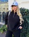 Стильний костюм чорний для прохолодної погоди №103511 - фото 4