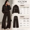 Костюм чорний вельвет на флісі №103578 - фото 9