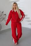 Неймовірно ефектний костюм червонй №103743 - фото 1