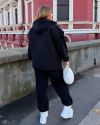 Жилетка баранчик чорна №103766 - фото 4