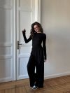 Базовий костюм чорний №97578 - фото 2