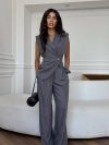 Класичний костюм сірий №97583 - фото 1