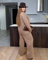 Костюм двійка бежевий №98060 - фото 3