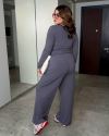 Костюм двійка графіт №98072 - фото 6
