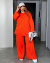 Костюм Оверсайз помаранчевий №98074 - фото 2