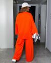 Костюм Оверсайз помаранчевий №98074 - фото 3