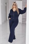 Неймовірно стильний костюм синій №98129 - фото 2