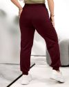 Штани жіночі бургунді №98142 - фото 6