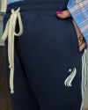 Жіночі штани спортивного типу синій №98160 - фото 4