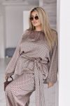 Трендовий костюм бежевий №98176 - фото 2