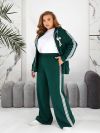 Костюм спорт с штанами паллацо пляшка №98187 - фото 1