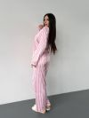 Шовкова піжама рожева №98223 - фото 6