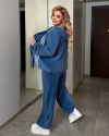 Спорт костюм колір джинс №98232 - фото 6
