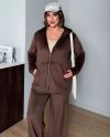 Жіночий костюм шоколад №98344 - фото 5