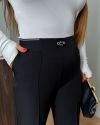 Жіночі брюки чорні №98346 - фото 5