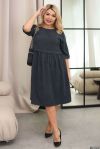 Сукня графіт №98354 - фото 1