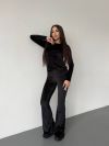 Костюм чорний №98365 - фото 5