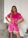 Домашній костюм малина №98380 - фото 2