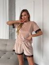 Домашній костюм бежевий №98381 - фото 1
